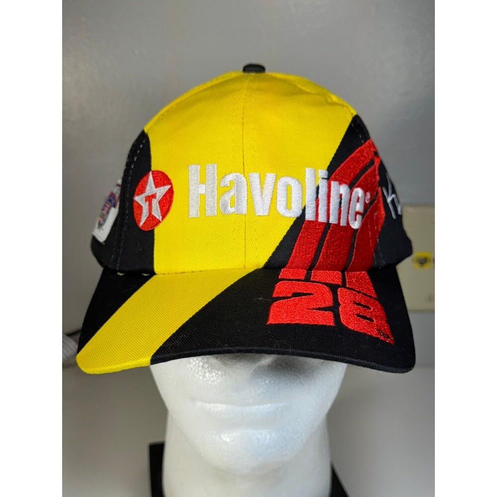 Vintage 1998 KENNY IRWIN #28 Havoline Robert Yates Racing Snapback Hat Black